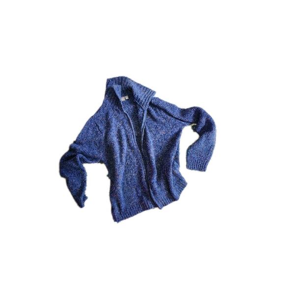 croft barrow Full Zip Up Sweater Blue Girls XLarge Juniors - Picture 4 of 15